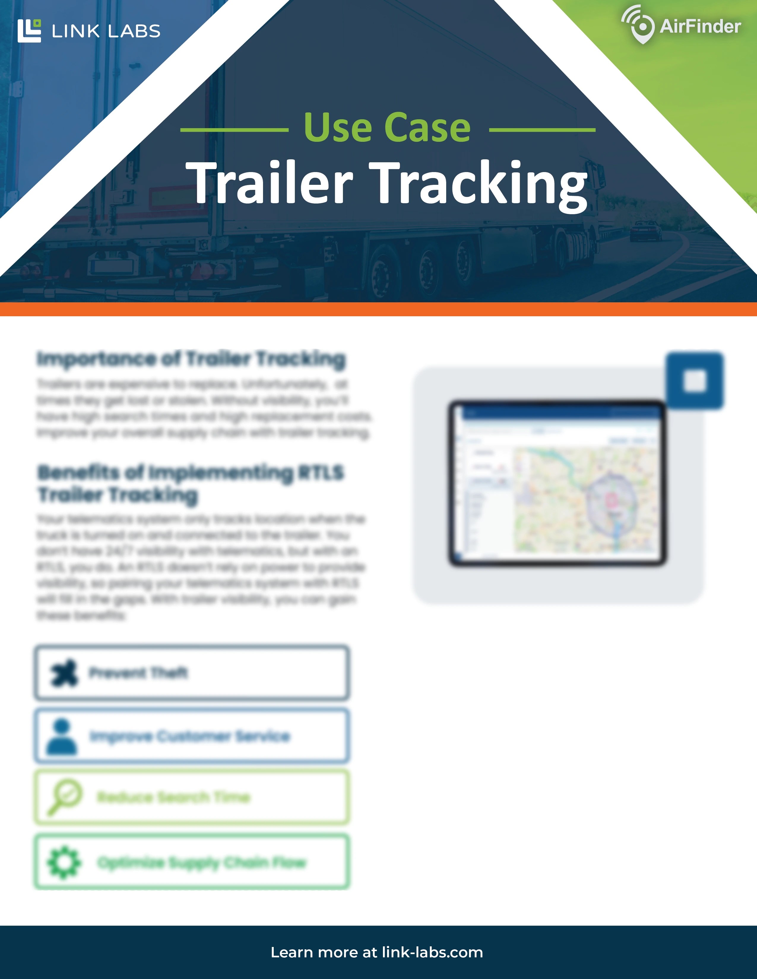 Trailer Tracking Use Case Brief Link Labs